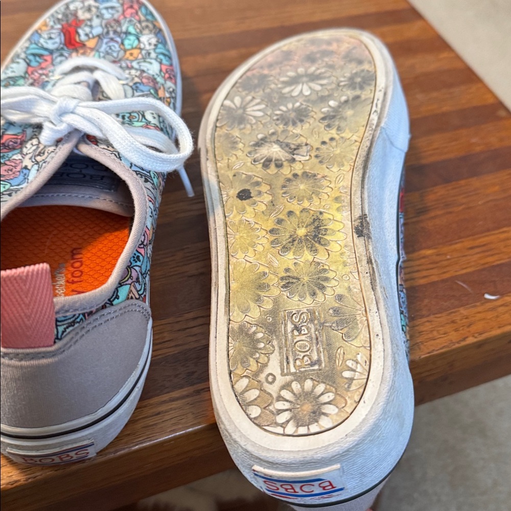 BOBS from Skechers Women's Multicolor Dog Print Sneakers - Picture 5 of 5